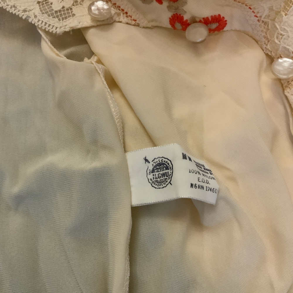 VINTAGE peignoir robe - Picture 4 of 10
